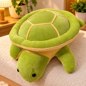 Turtle Plushie Throw Pillow