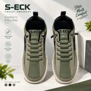 S-ECK Mens Casual Sneakers