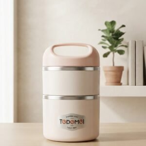 TODOMOI 2-Layer Thermal Lunch Box