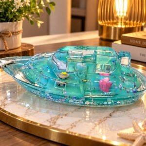 Liquid Speedboat Paperweight