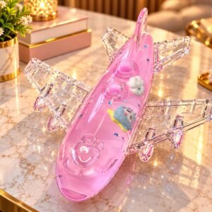 Liquid Aeroplane Paperweight