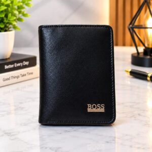 BOSS Black Leather Wallet
