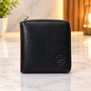 ALI Leather Premium Black Wallet